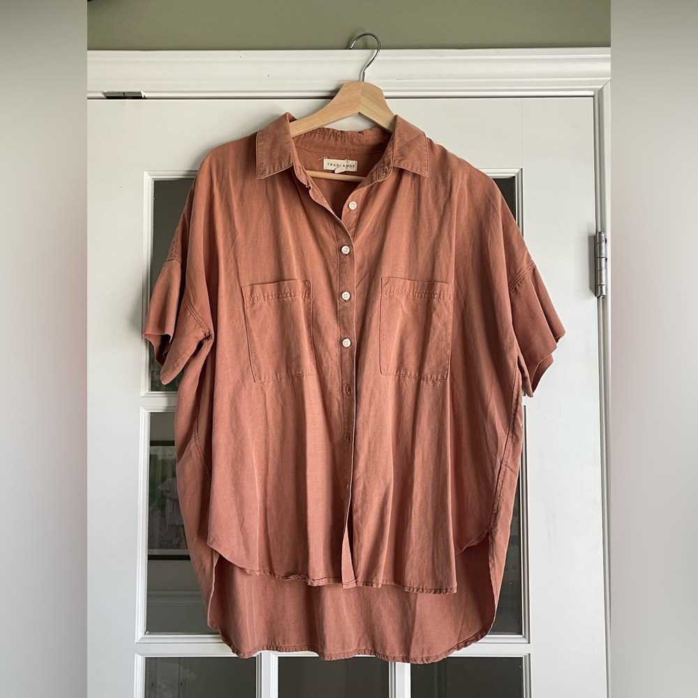 Tradlands Rust Button-Up Shirt